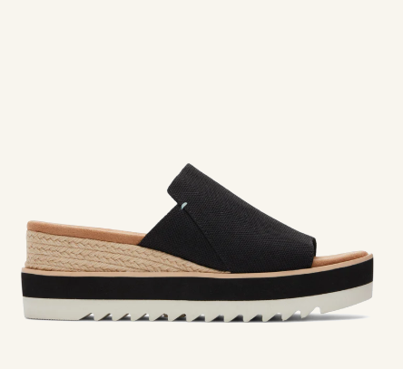 DIANA MULE WEDGE SANDAL
