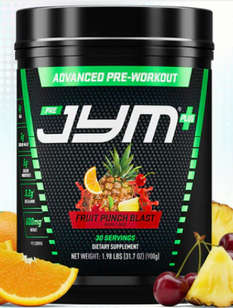 JYM Pre-Workout High-Energy Sports Supplement